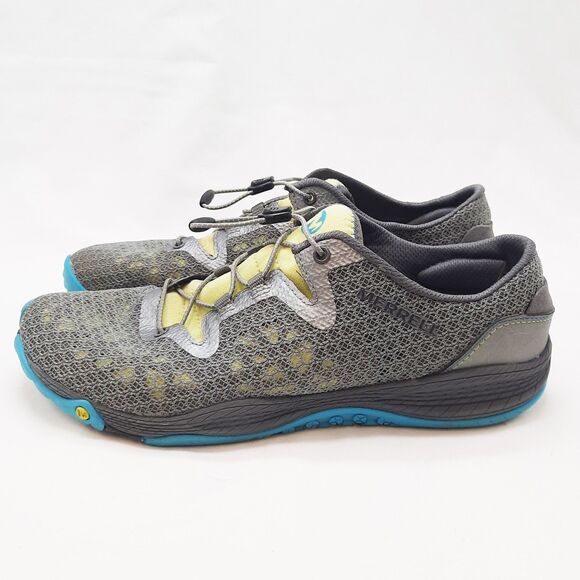 Merrell Gray and Yellow Athletic Shoes - Picture 4 of 9